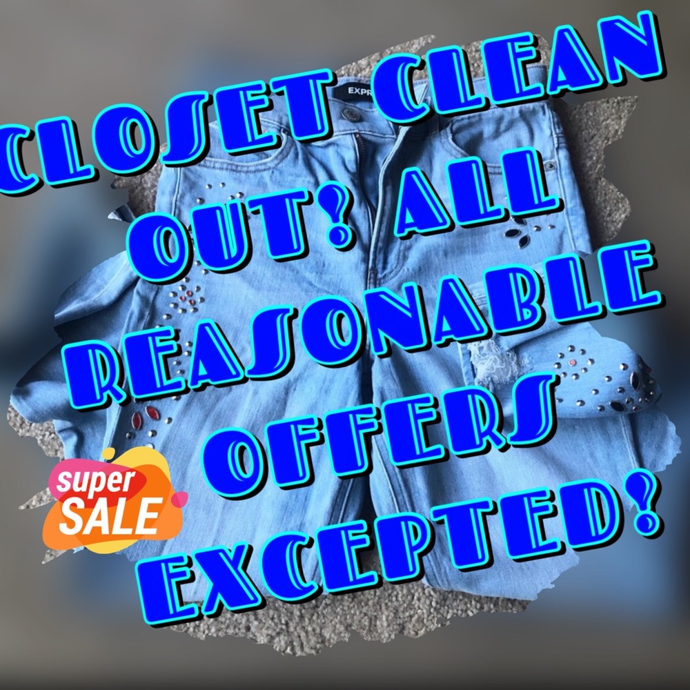 Closet Clean Out!! All reasonable offers accepted